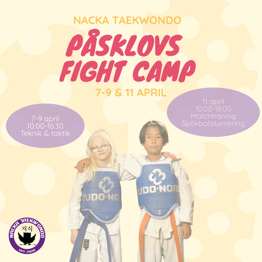 Påsklovs Fight Camp 2026